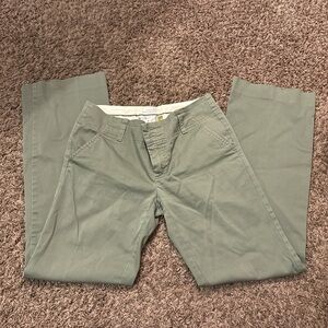 Old Navy Sage Midrise Y2K Flare Chinos